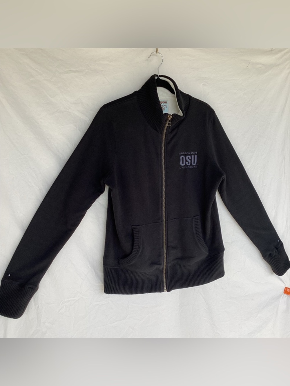 Jansport Oregon State beavers zip up sweatshirt Sherpa lined
